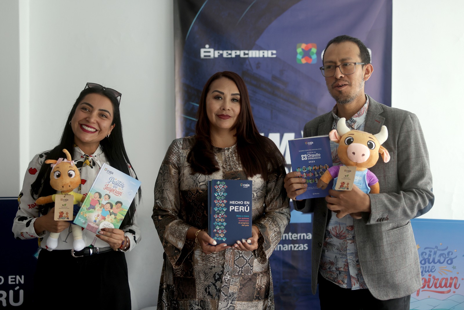 Caja Arequipa presenta libros que inspiran a emprendedores y promueven la educación financiera desde la niñez