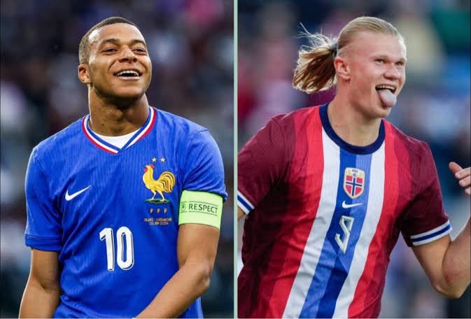 Mbappe y Haland los protagonistas en el Francia vs Noruega